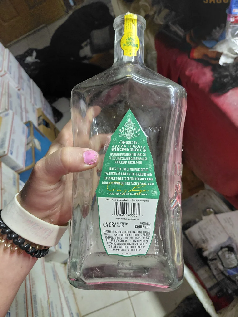 no brand reposado clear